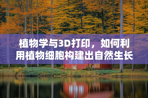植物学与3D打印，如何利用植物细胞构建出自然生长的活体结构？