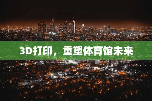 3D打印，重塑体育馆未来