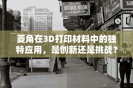 菱角在3D打印材料中的独特应用，是创新还是挑战？