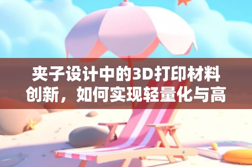 夹子设计中的3D打印材料创新，如何实现轻量化与高强度的完美结合？