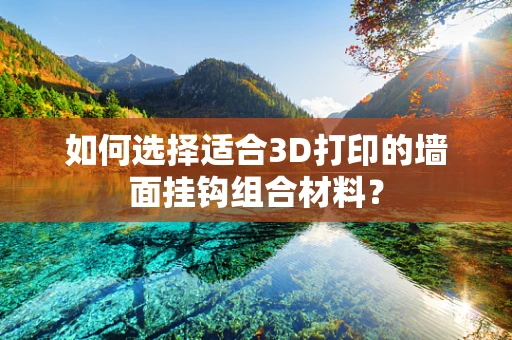 如何选择适合3D打印的墙面挂钩组合材料？