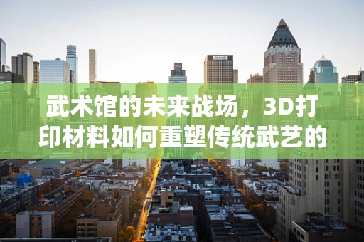 武术馆的未来战场，3D打印材料如何重塑传统武艺的练习环境？