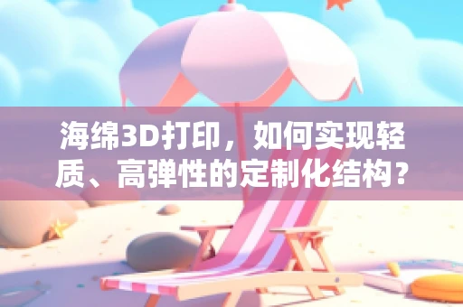 海绵3D打印，如何实现轻质、高弹性的定制化结构？