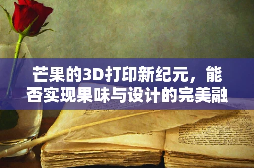 芒果的3D打印新纪元，能否实现果味与设计的完美融合？