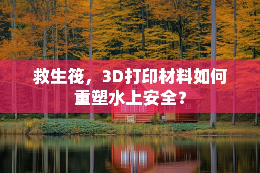 救生筏，3D打印材料如何重塑水上安全？
