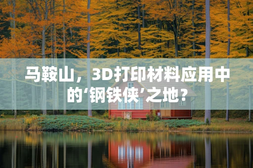 马鞍山，3D打印材料应用中的‘钢铁侠’之地？