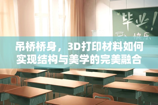 吊桥桥身，3D打印材料如何实现结构与美学的完美融合？
