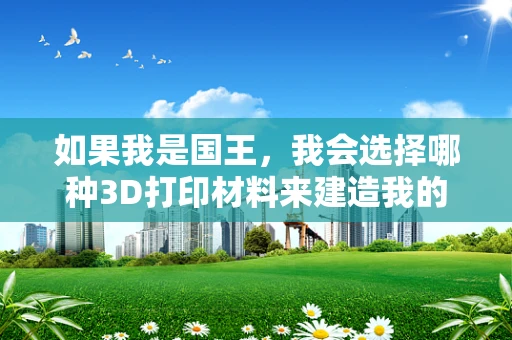 如果我是国王，我会选择哪种3D打印材料来建造我的宫殿？