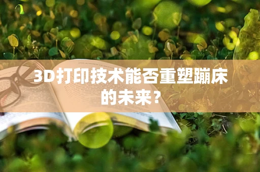 3D打印技术能否重塑蹦床的未来？