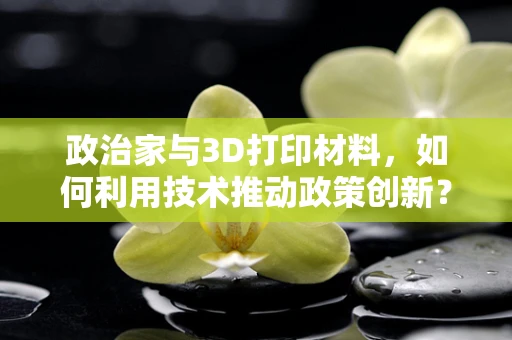 政治家与3D打印材料，如何利用技术推动政策创新？