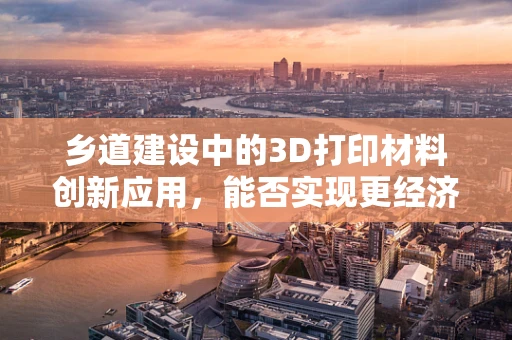 乡道建设中的3D打印材料创新应用，能否实现更经济、高效的道路修复？