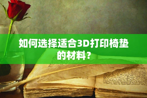 如何选择适合3D打印椅垫的材料？