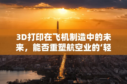 3D打印在飞机制造中的未来，能否重塑航空业的‘轻量化’革命？