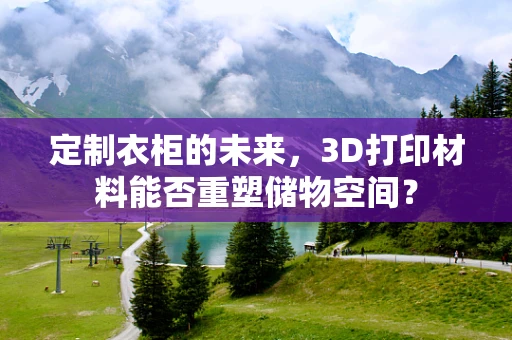 定制衣柜的未来，3D打印材料能否重塑储物空间？
