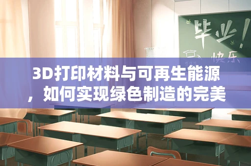 3D打印材料与可再生能源，如何实现绿色制造的完美融合？