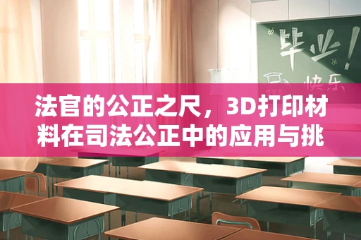 法官的公正之尺，3D打印材料在司法公正中的应用与挑战