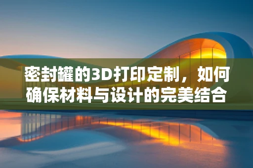 密封罐的3D打印定制，如何确保材料与设计的完美结合？