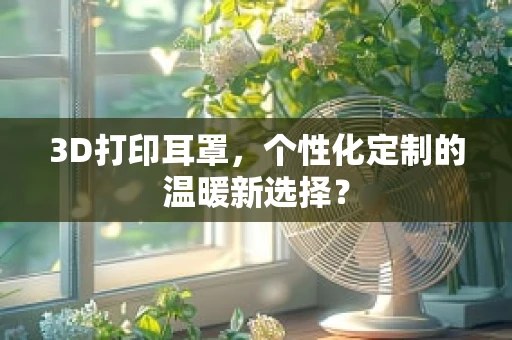 3D打印耳罩，个性化定制的温暖新选择？