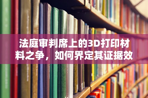 法庭审判席上的3D打印材料之争，如何界定其证据效力？
