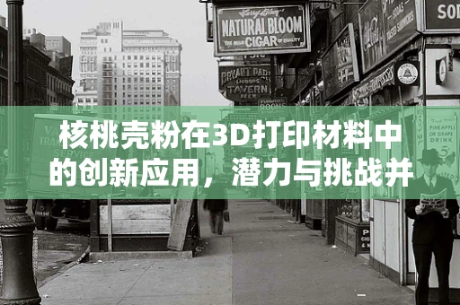 核桃壳粉在3D打印材料中的创新应用，潜力与挑战并存？