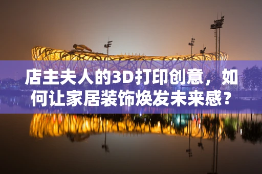 店主夫人的3D打印创意，如何让家居装饰焕发未来感？