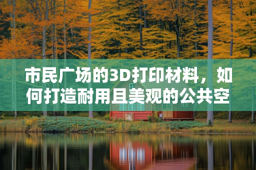 市民广场的3D打印材料，如何打造耐用且美观的公共空间？