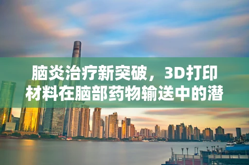 脑炎治疗新突破，3D打印材料在脑部药物输送中的潜力何在？