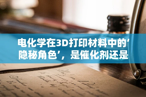 电化学在3D打印材料中的‘隐秘角色’，是催化剂还是抑制剂？