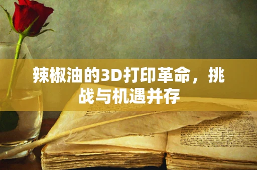 辣椒油的3D打印革命，挑战与机遇并存