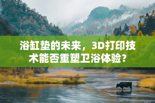 浴缸垫的未来，3D打印技术能否重塑卫浴体验？