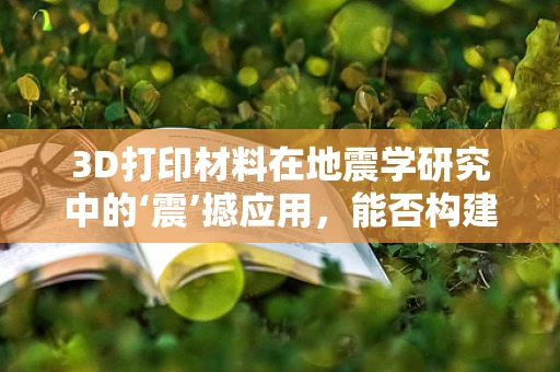 3D打印材料在地震学研究中的‘震’撼应用，能否构建更精准的地震模型？