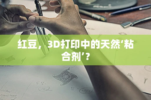 红豆，3D打印中的天然‘粘合剂’？