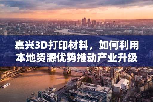 嘉兴3D打印材料，如何利用本地资源优势推动产业升级？