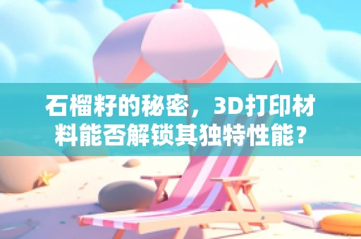 石榴籽的秘密，3D打印材料能否解锁其独特性能？