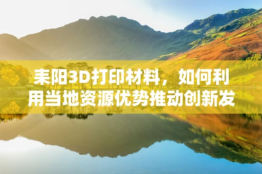 耒阳3D打印材料，如何利用当地资源优势推动创新发展？