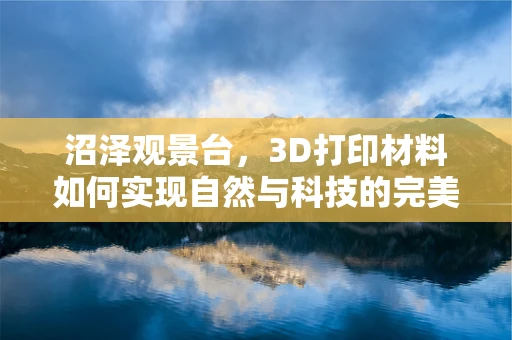 沼泽观景台，3D打印材料如何实现自然与科技的完美融合？