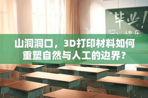 山洞洞口，3D打印材料如何重塑自然与人工的边界？