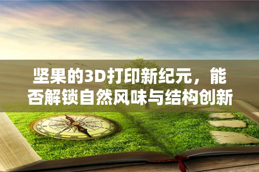 坚果的3D打印新纪元，能否解锁自然风味与结构创新的双重密码？