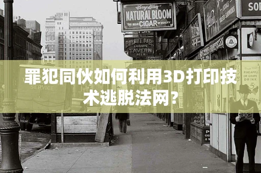 罪犯同伙如何利用3D打印技术逃脱法网？