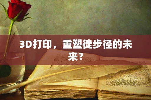 3D打印，重塑徒步径的未来？