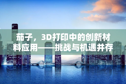 茄子，3D打印中的创新材料应用——挑战与机遇并存？