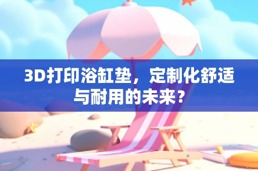 3D打印浴缸垫，定制化舒适与耐用的未来？