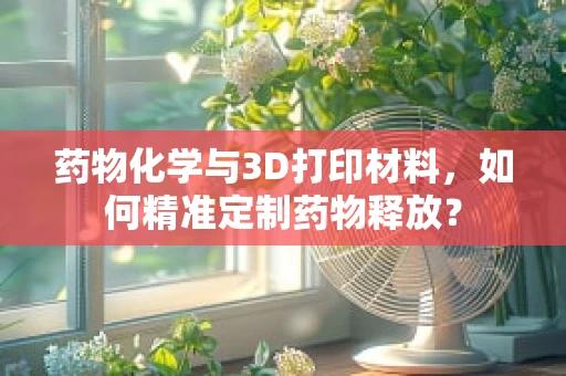 药物化学与3D打印材料，如何精准定制药物释放？